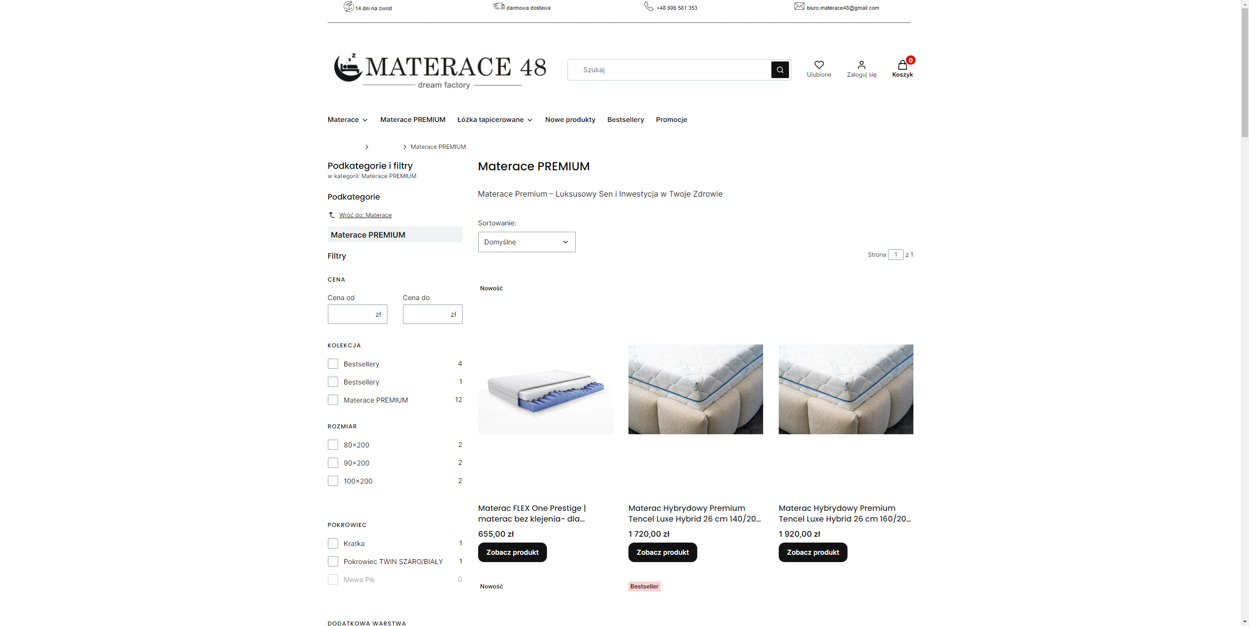 Kiedy warto postawić na materac premium?