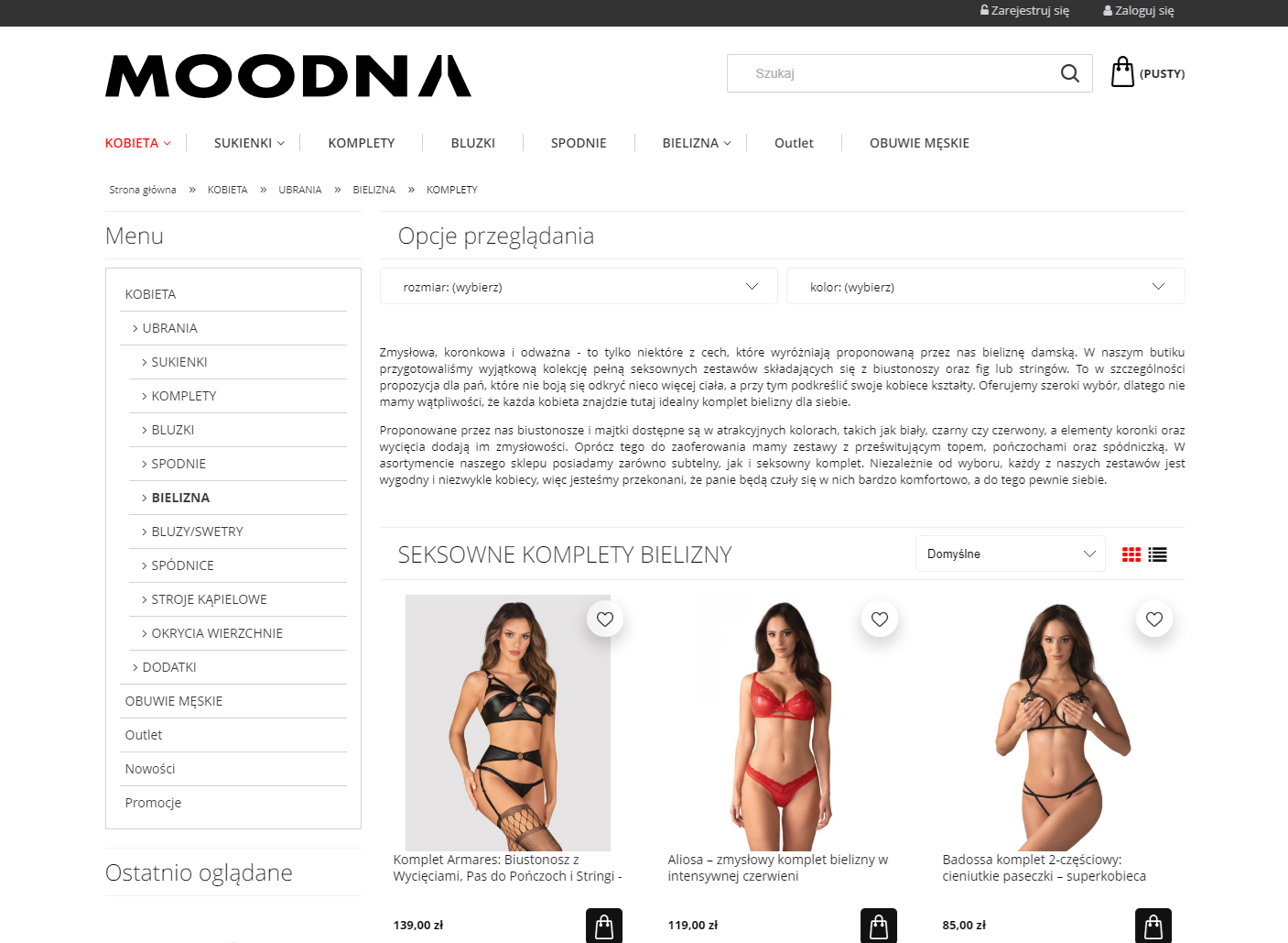 Seksowne komplety bielizny - koronka czy satyna? Która opcja sprawdza się na co dzień?