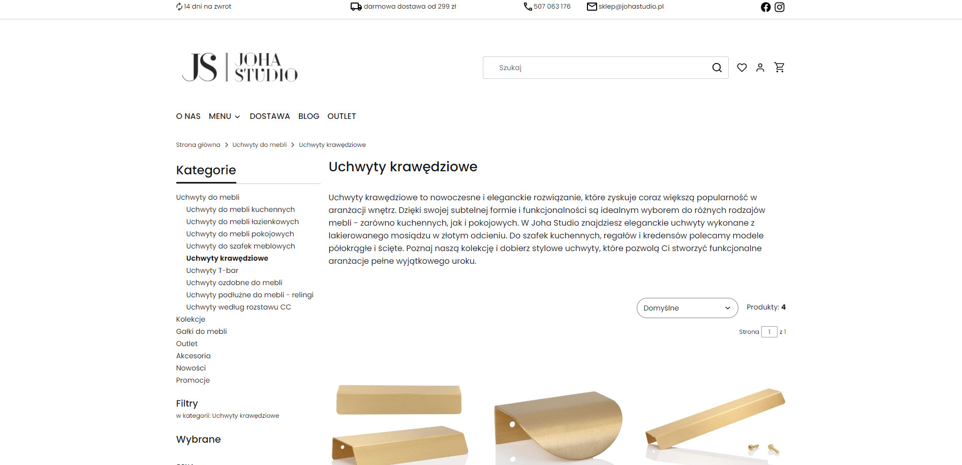 Jak dobrać uchwyty krawędziowe do frontów i rodzaju mebli?