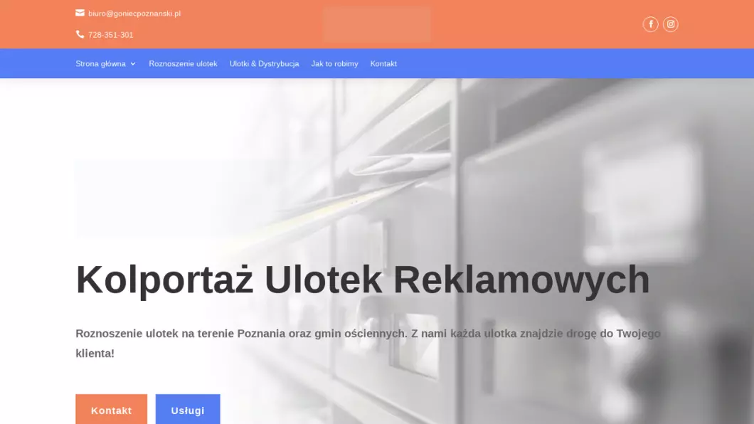 Zrzut ekranu strony